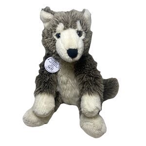 Build A Bear Workshop World Wildlife Fund WWF Gray Timber Wolf Plush BAB